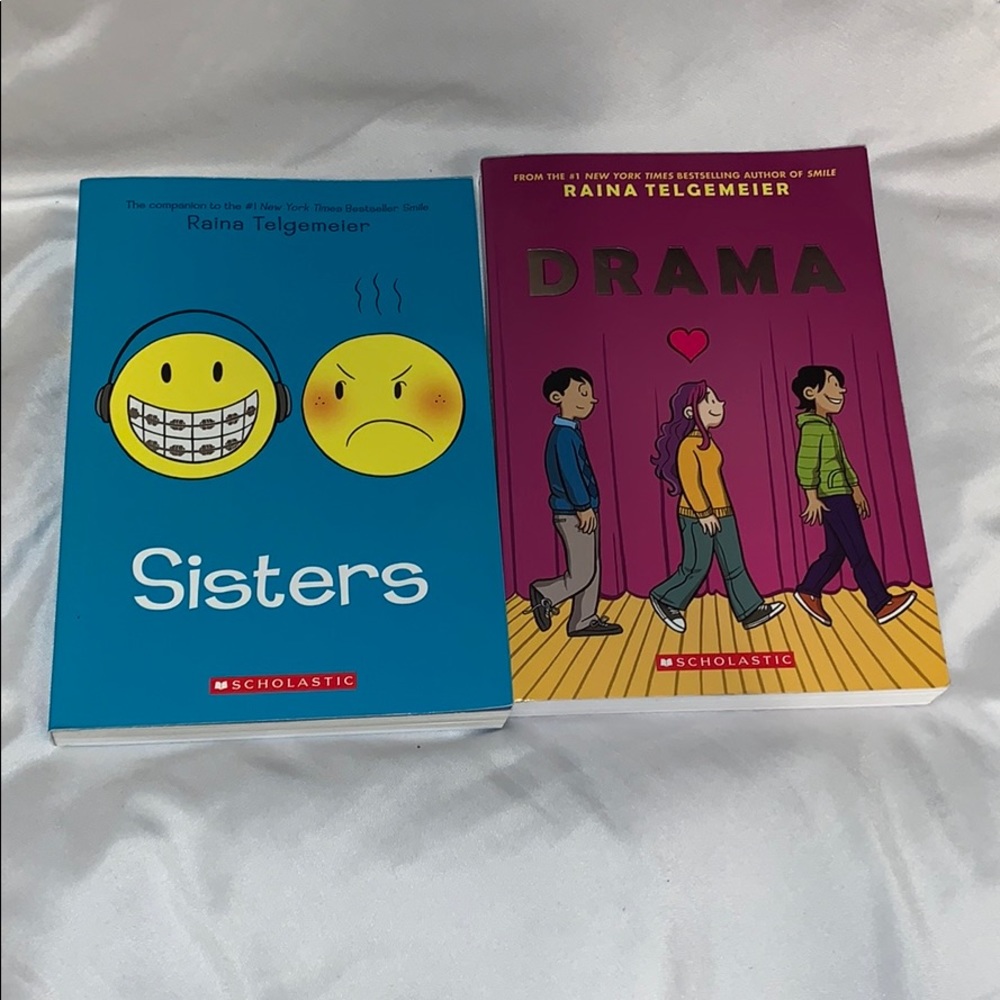 Two Raina Talgemeier comic books
